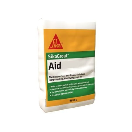 Sika SikaGrout Aid - Expanding Water-Reducing Retarding High-Lift Grouting Aid 42lb 187473